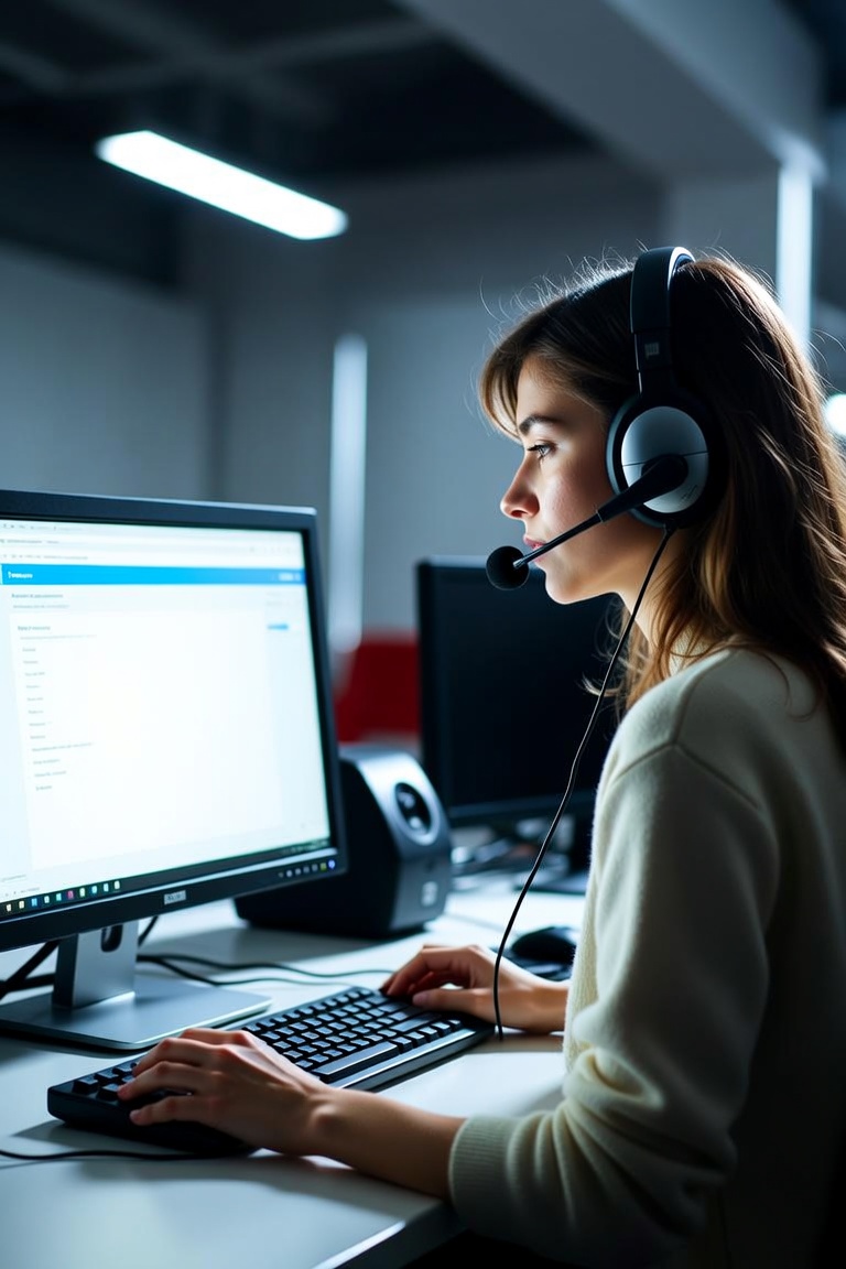 AI phone support agent